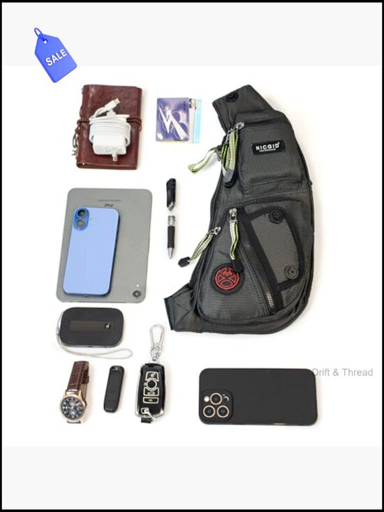 Sling Bag Chest Shoulder Backpack Crossbody Casual Daypack for Men Women main image 4